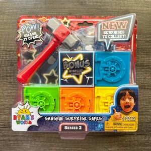 Ryan's World Series 2 Smashing Surprise‎ Safes *DAMAGED PACKAGING*